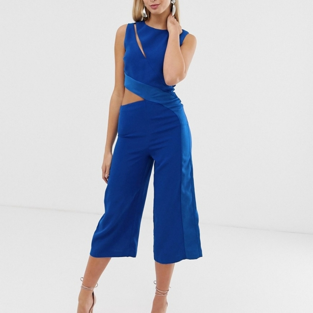 Lavish Alice blue jumpsuit UK 10| US 6